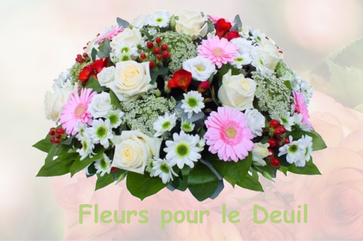fleurs deuil HUBY-SAINT-LEU